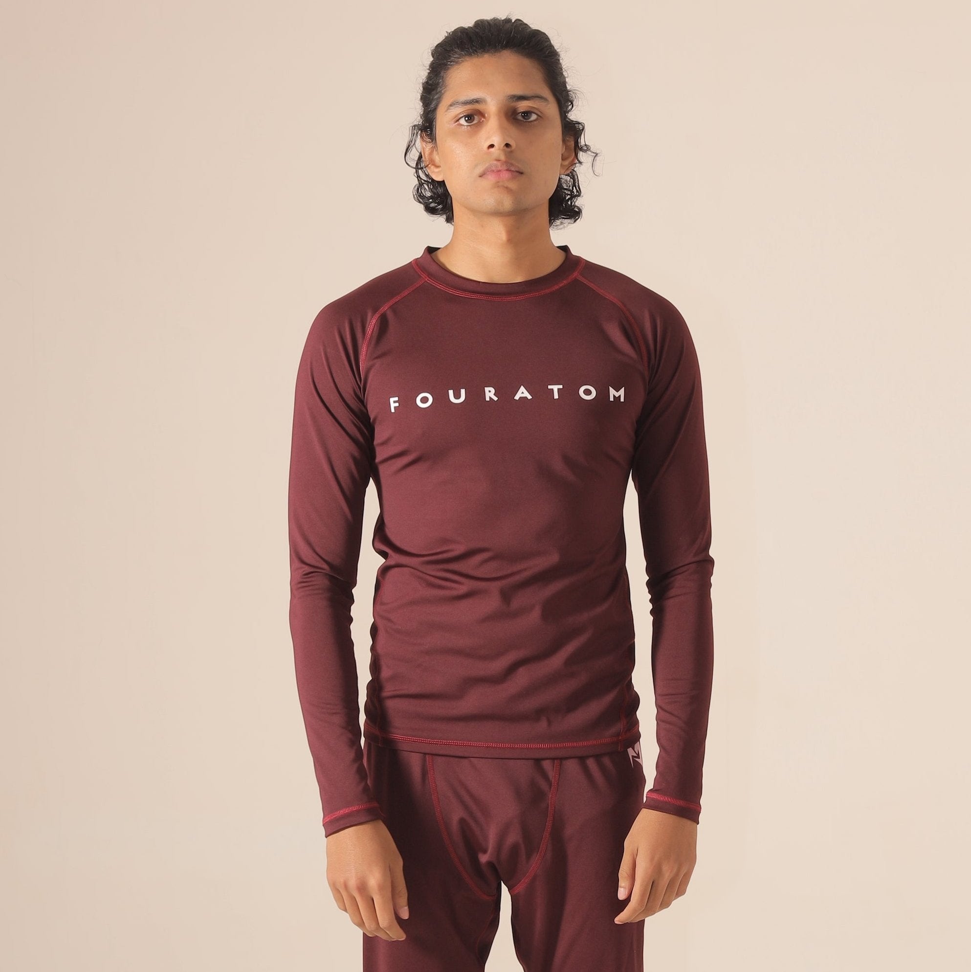 Maroon Compression Shirt