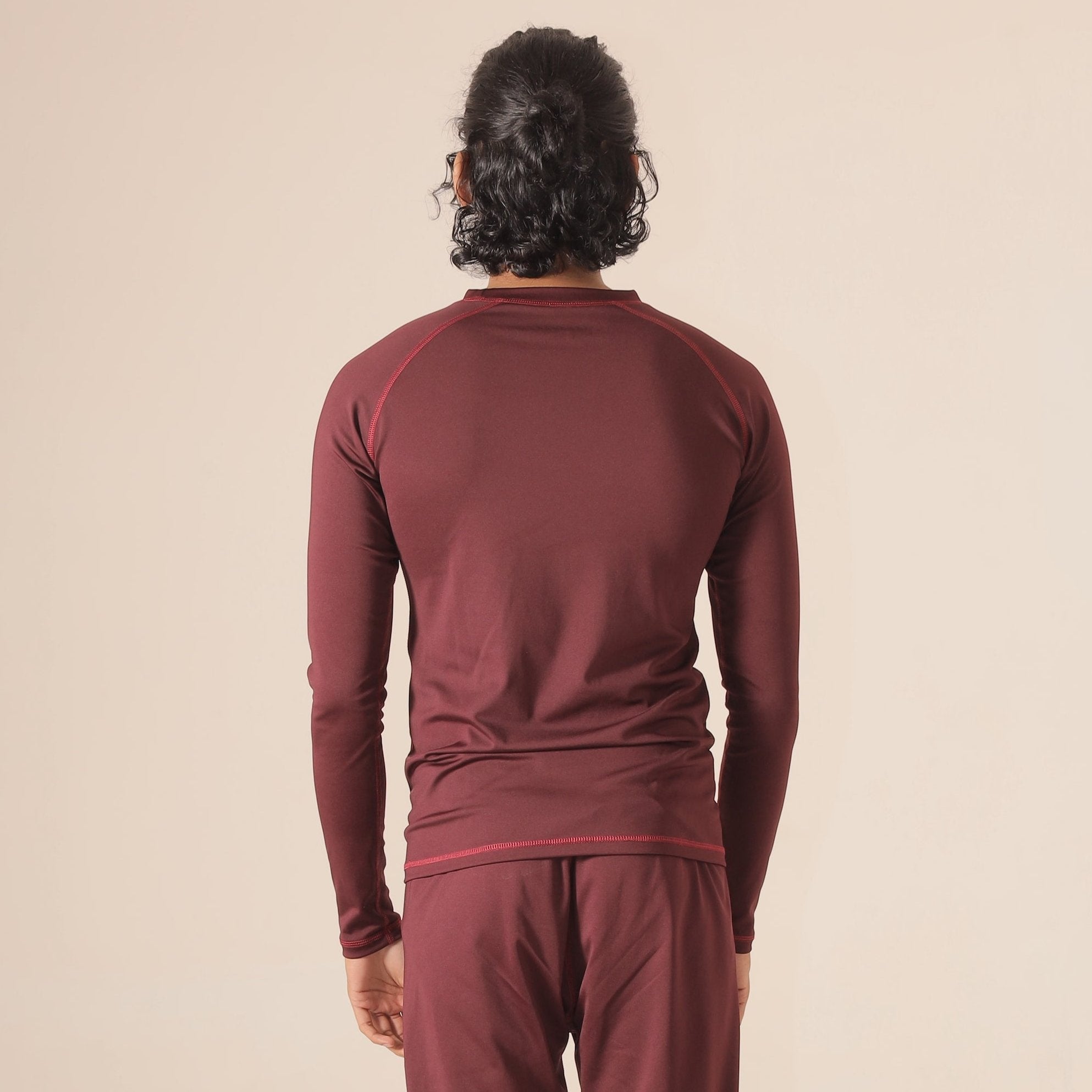 Maroon Compression Shirt and Trouser