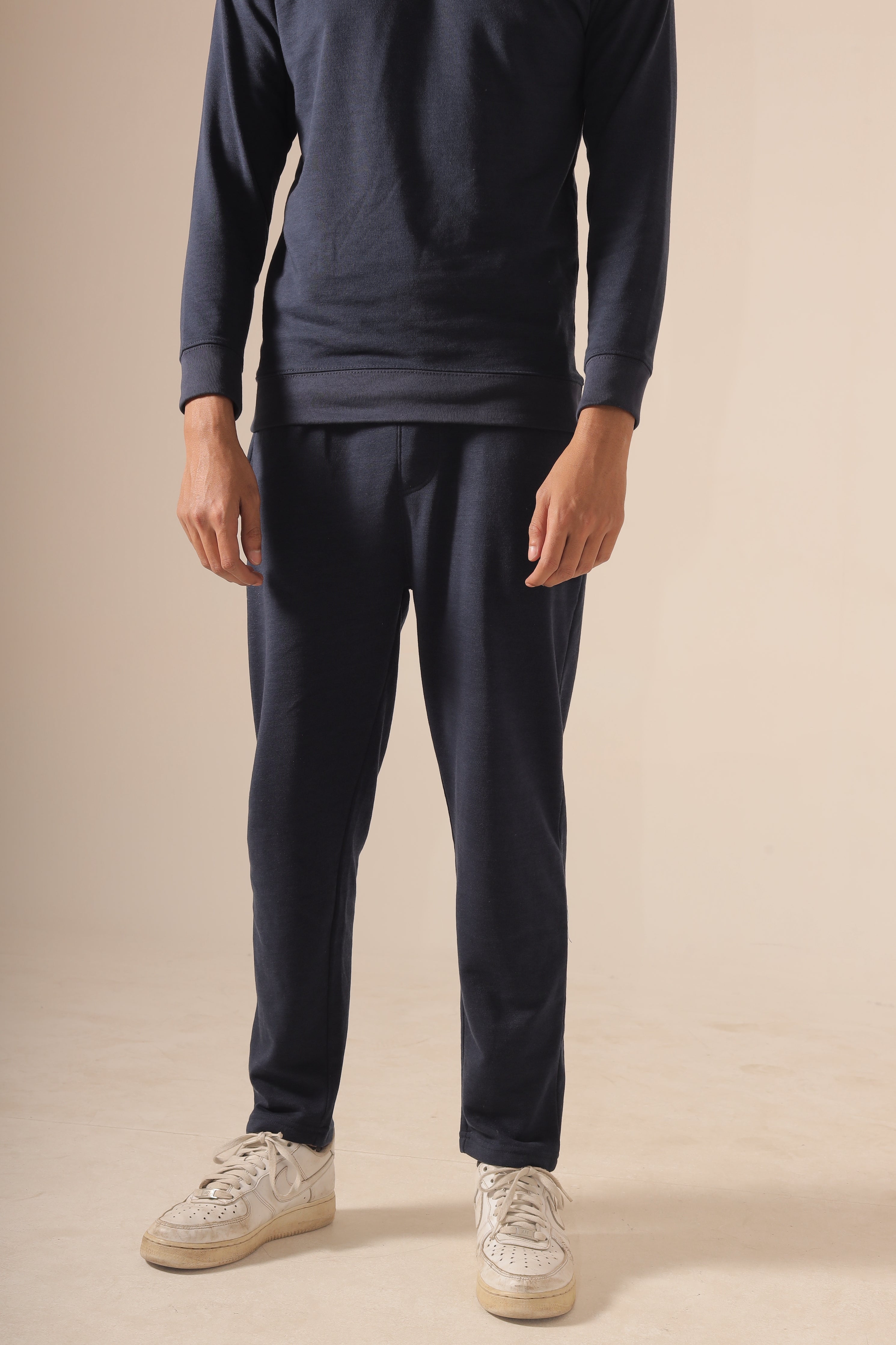 Navy Blue Premium Terry Co-ord Set