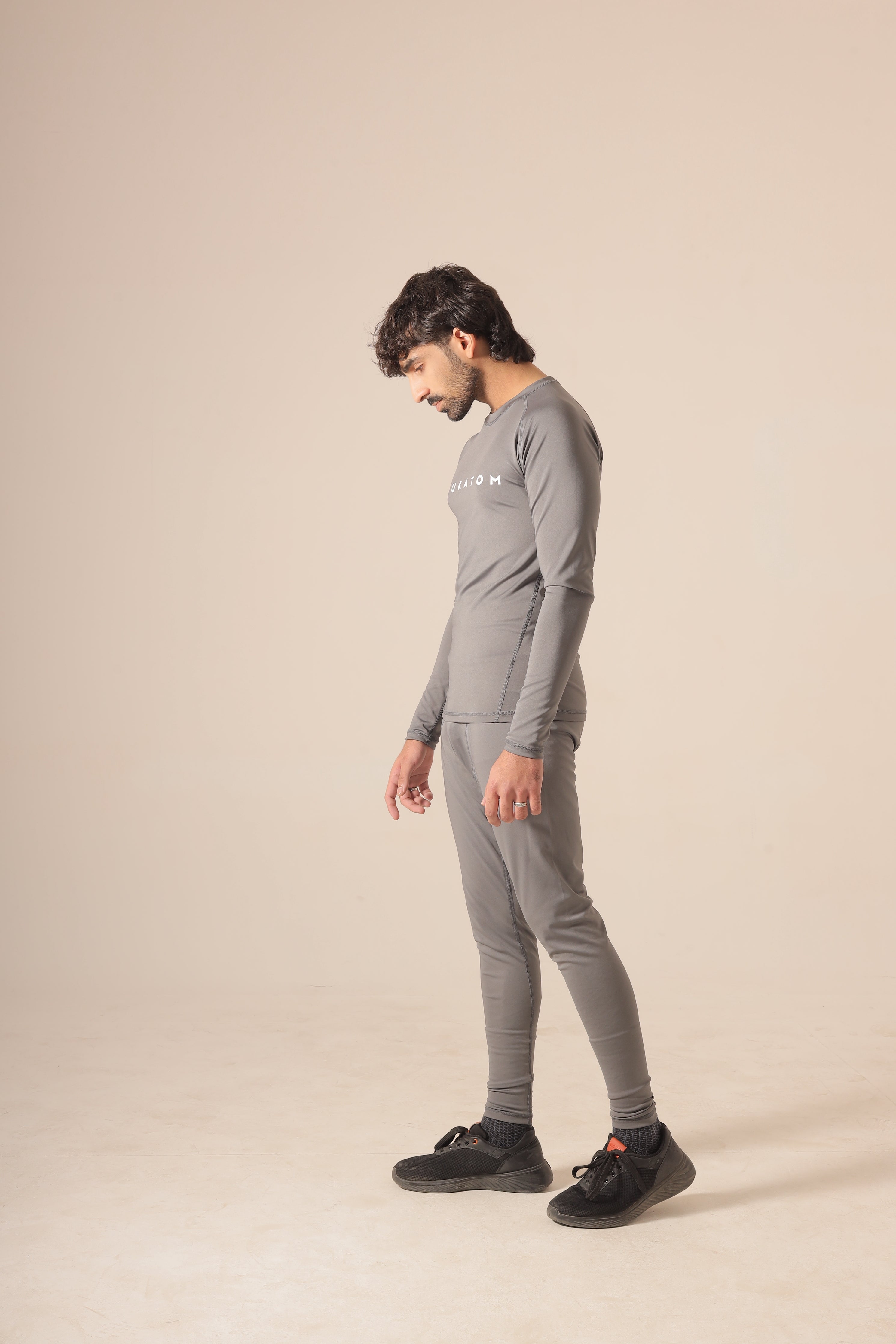 Grey Compression Trouser